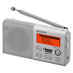 Sony XDR-P1 Portable DAB/DAB+/FM Digital Radio White